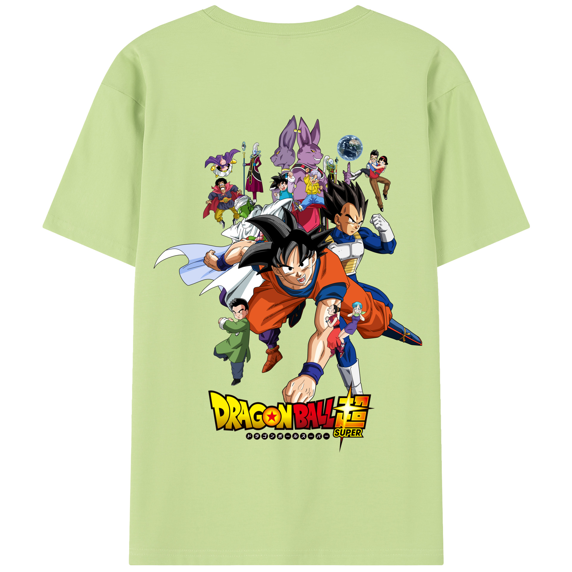 （画像用） ドラゴンボール DRAGON BALL 綿100％半袖Tシャツ（背面プリント）